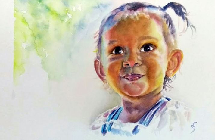 Una de las piezas de la muestra.