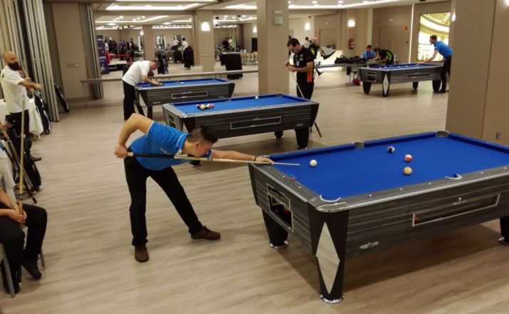 Imagen del torneo en la capital navarra.