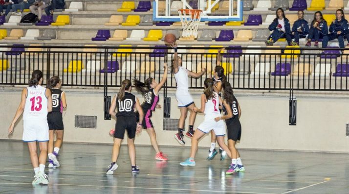 Las chicas del CSB en el San Andrés./CSB