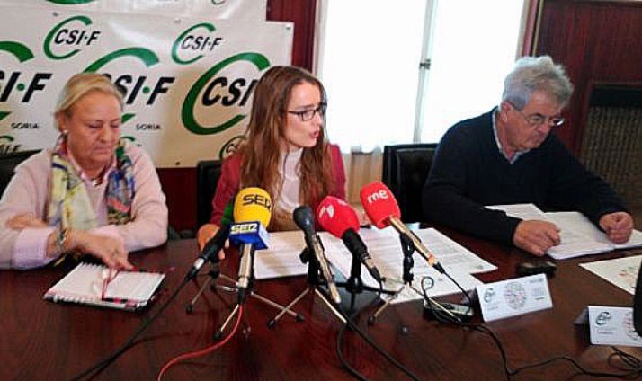 Reyes Martínez, Isabel Madruga y Luis Jiménez. /SN