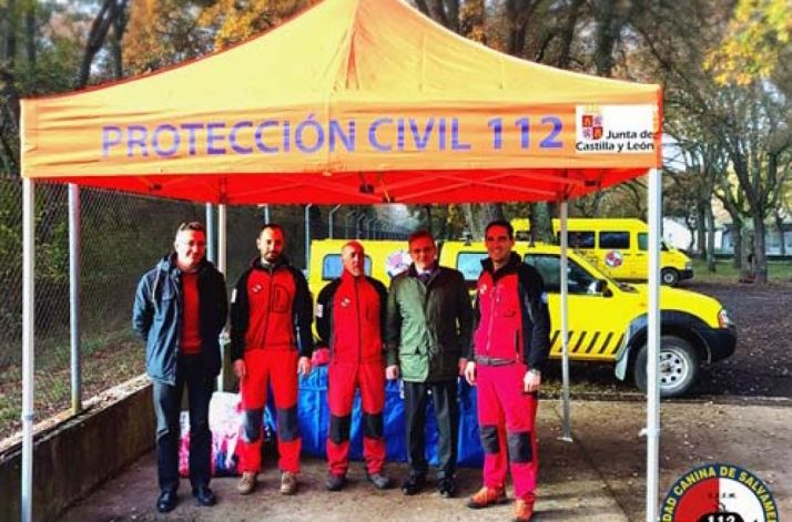 Responsables de la unidad este miércoles./GREM