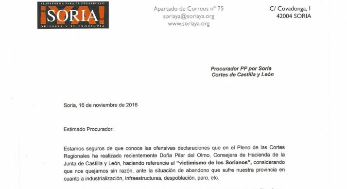 Encabezamiento de la misiva./SN