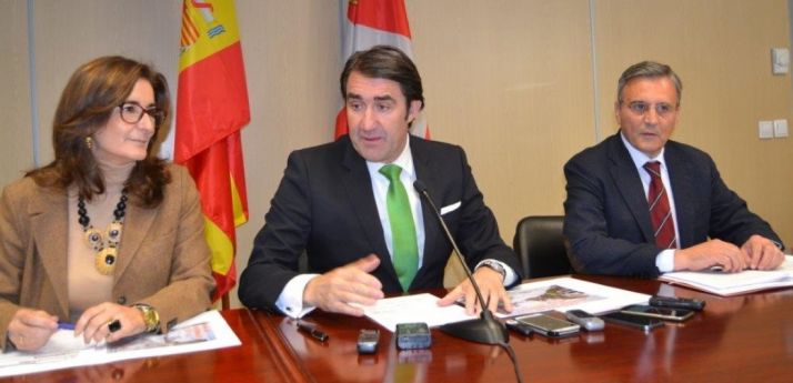 El Consejero de Fomento y Medio Ambiente en Soria