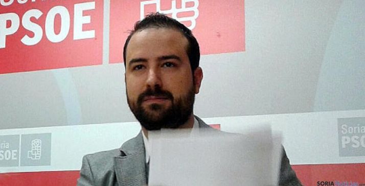 El procurador socialista soriano Ángel Hernández. / SN