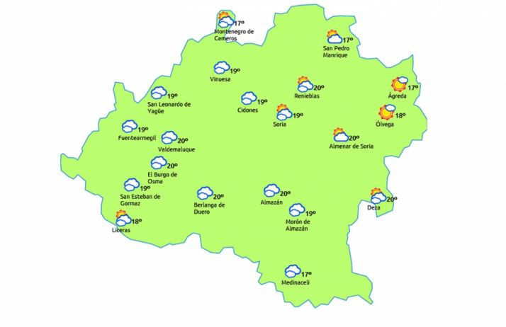 El mapa para Todos los Santos./eltiempo.es