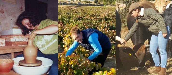 Mujeres rurales sorianas.