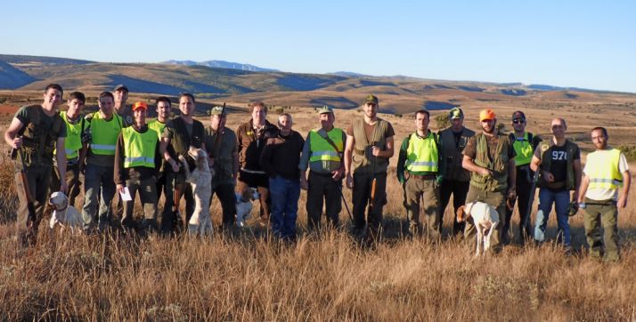 Participantes y jueces del campeonato.