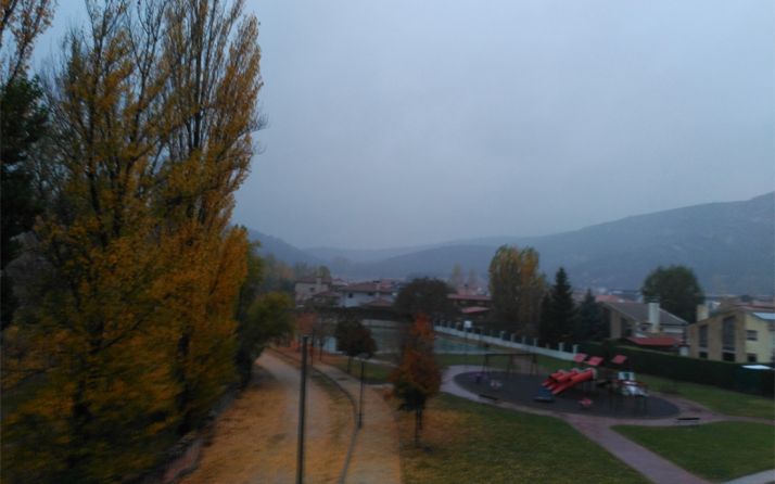 Imagen otoñal en la localidad de Fuentetoba. /SN