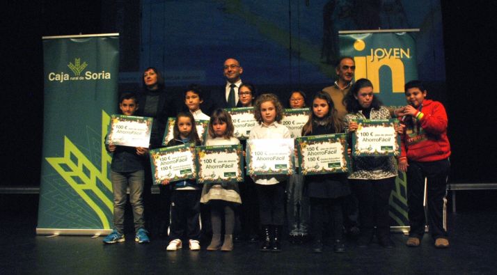 Los ganadores de la Pequepostal./SN