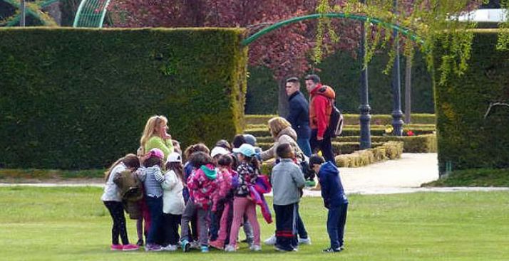 Un taller medioamiental en La Dehesa. 