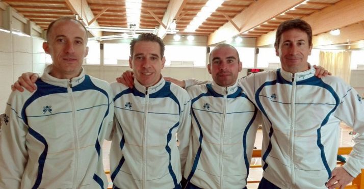 Mtnez. (izda.), Acero, Hernansanz y Pérez.