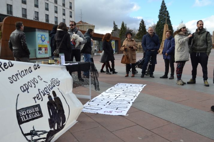 Asistentes a la concentración. /SN