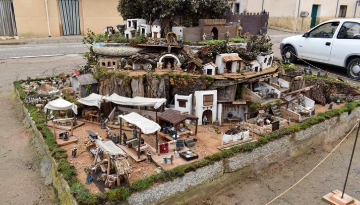 Una de las imágnes del belén.