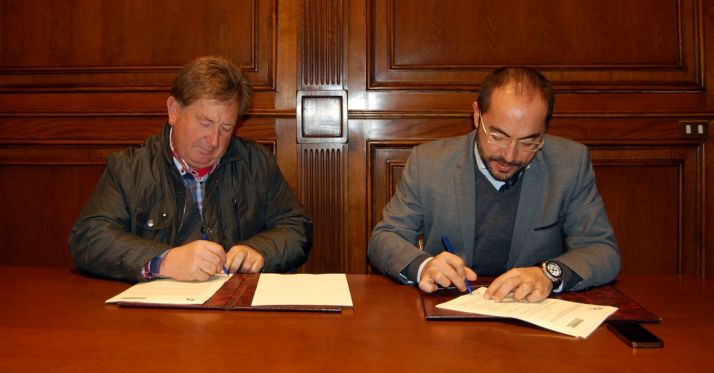 Segundo Revilla (izda.) y Luis Rey./Dip.