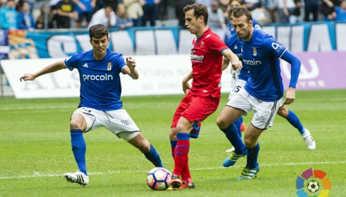 El centrocampista en un partido./LFP