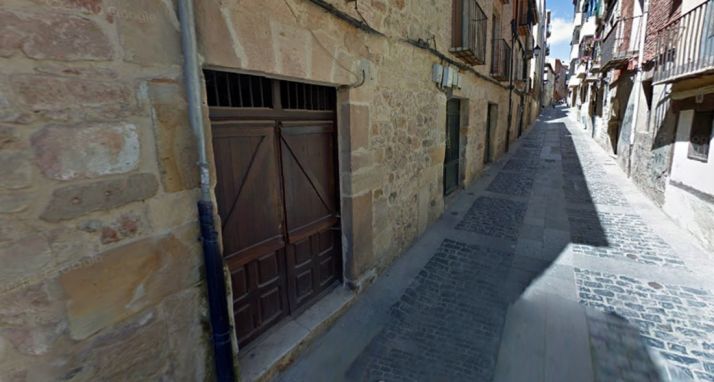 Local propiedad de la Diputación en la calle Zapatería./GM