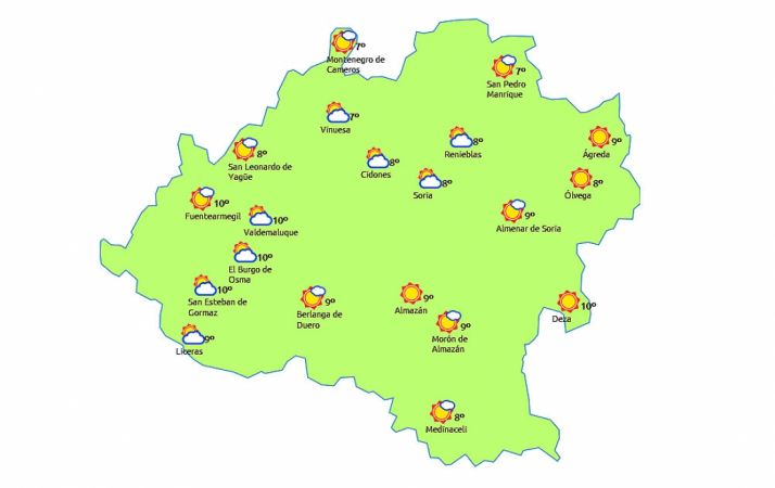Pocos cambios para este martes./eltiempo.es