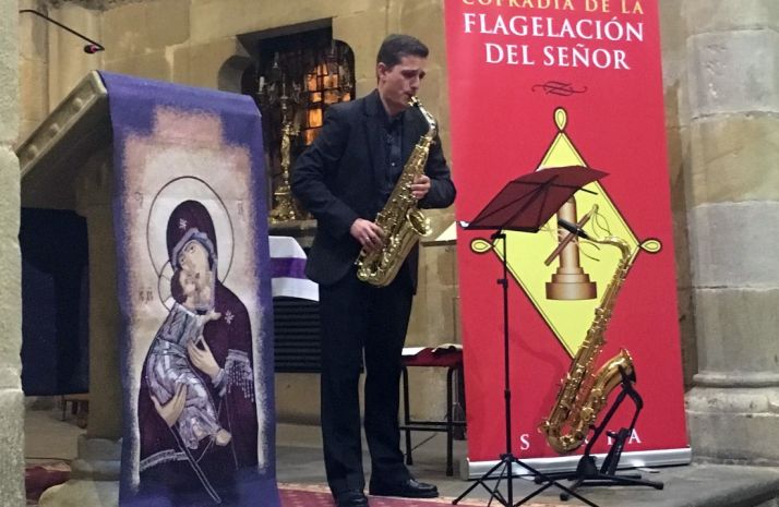 El solista, en el concierto este viernes./SN