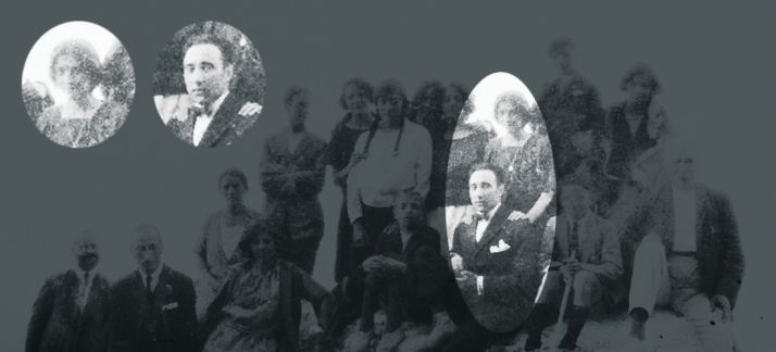 La imagen descubierta en Ágreda donde se atribuye la presencia de Machado y Leonor. /CET