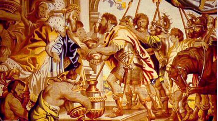 Uno de los tapices de Oncala. / SN