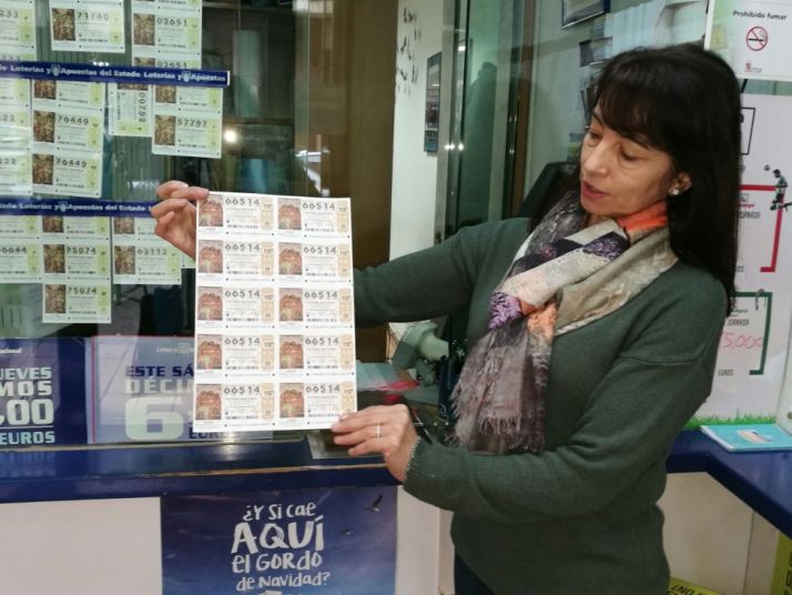 La lotera de la Adm nº3 de la capital. SN