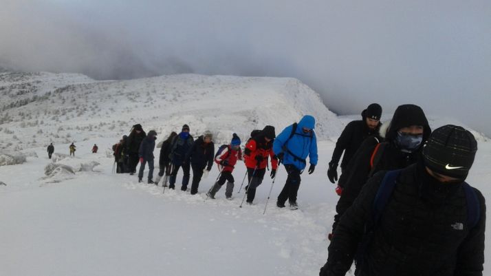 Subida al Urbión este sábado de los vecinos de Duruelo. /@AytoDeDuruelo