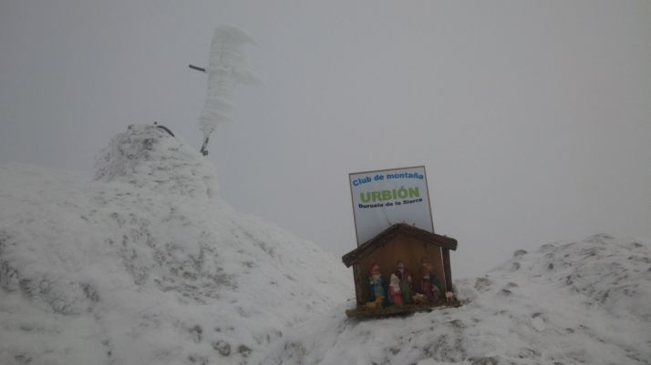 Belén del Club de Montaña Urbión. /Sandoval