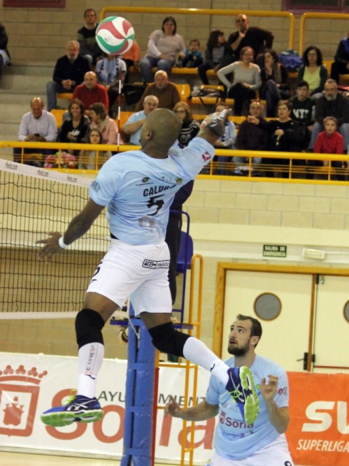 El Río Duero ha realizado un correoso partido. /M.Morales