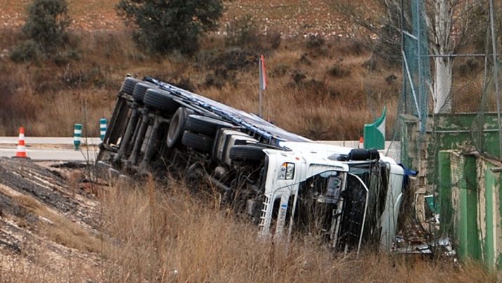 Imagen del vehículo siniestrado. /SN