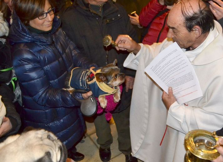 Imagen de la bendición este martes. /SN