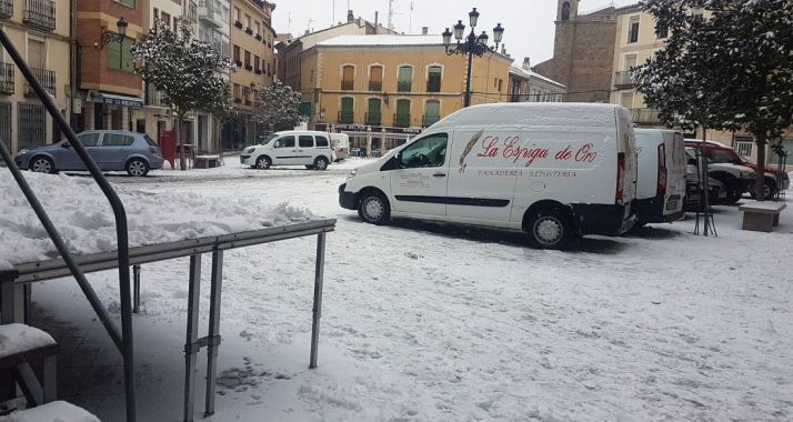 La plaza Mayor este mediodía./SN