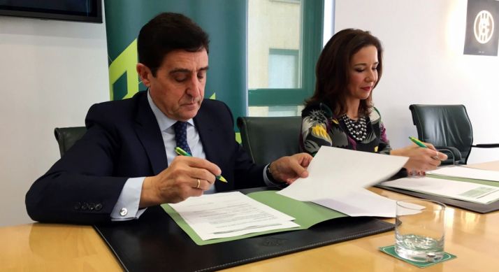 Carlos Martínez Izquierdo y Raquel Martínez. /CRS