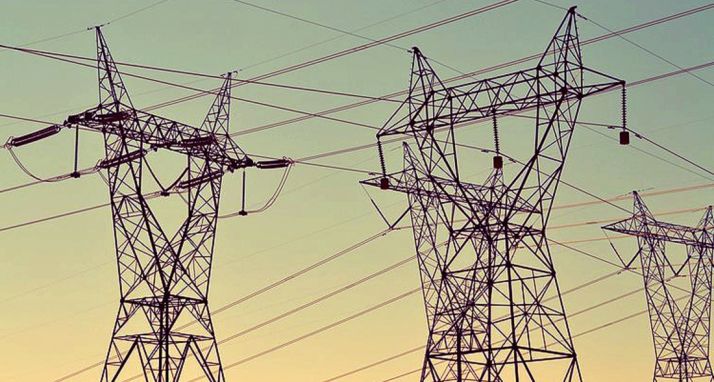 Torres de alta tensión eléctrica. /SN