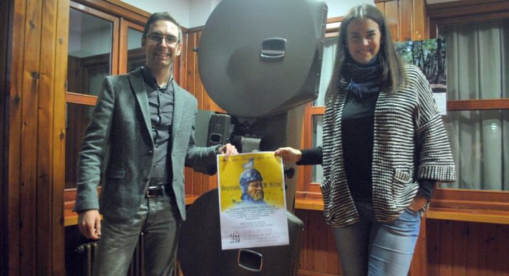 Los realizadores, este viernes en Soria./SN