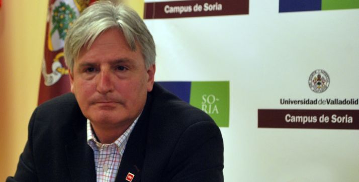Joaquín García-Medall, este viernes en el Campus Duques de Soria. /SN