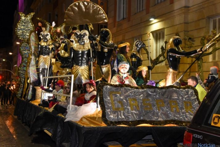 La cabalgata de Gaspar años pasados.