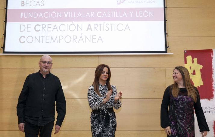 Rubio (izda.), Clemente y Millán. 