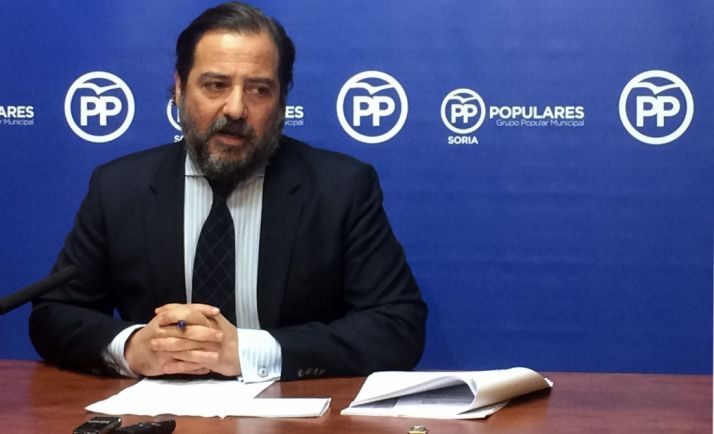 José Manuel Hernando este martes en rueda informativa. 