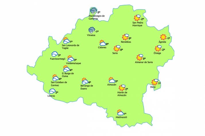 El mapa para este martes 17./eltiempo.es