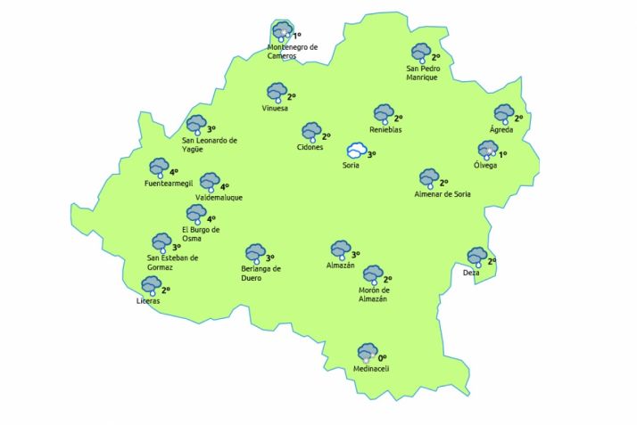 Suben las mínimas este viernes./eltiempo.es