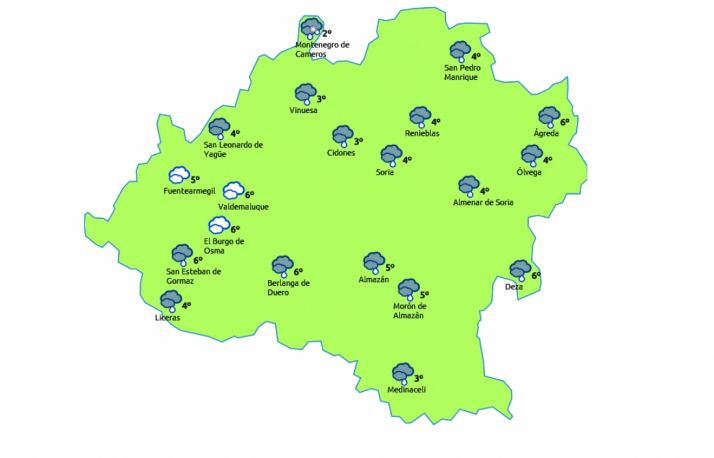 Amanece blanco en la provicia./eltiempo.es