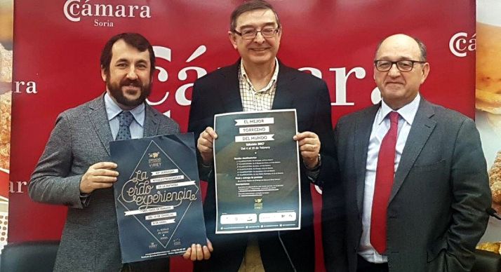 Imagen de la presentación del certamen en la Cámara de Comercio.