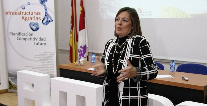 Milagros Marcos, este lunes en la presentación del Plan. /SN