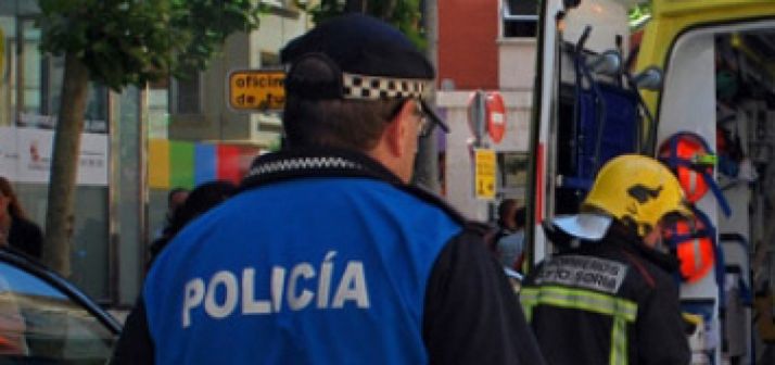 Un policía municipal de Soria. /SN