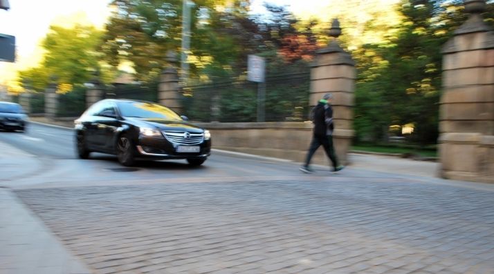 Uno de los pasos de cebra del centro./SN