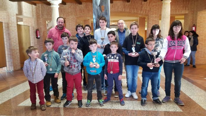 Participantes del XII Torneo de Ajedrez Villa de Almazán