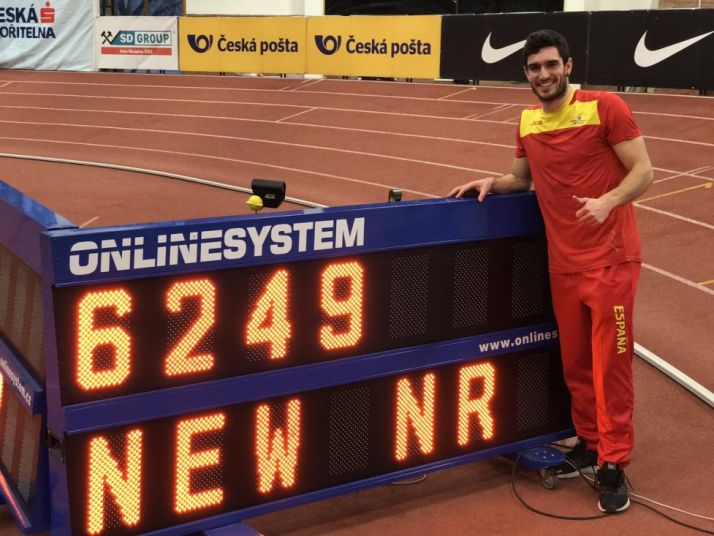 Ureña, récord de España. /CAEP