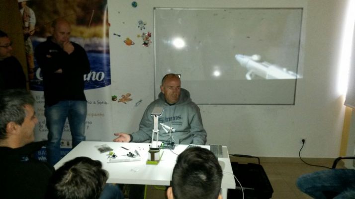 Un momento del curso con Pablo Castro.