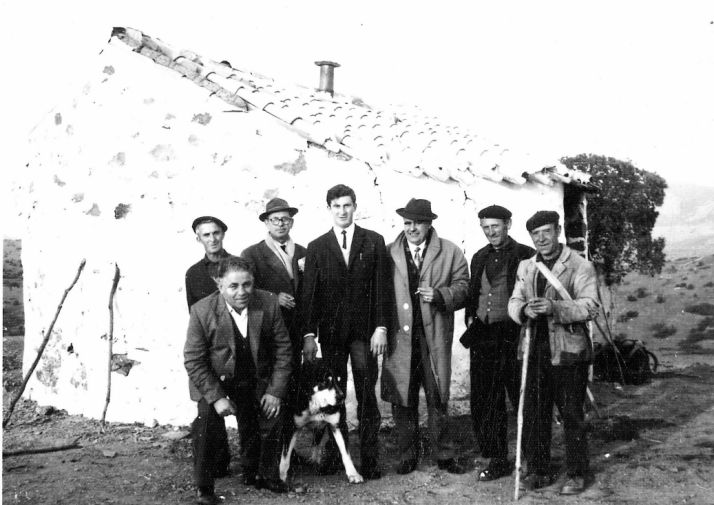 Foto en un finca de Extremadura.