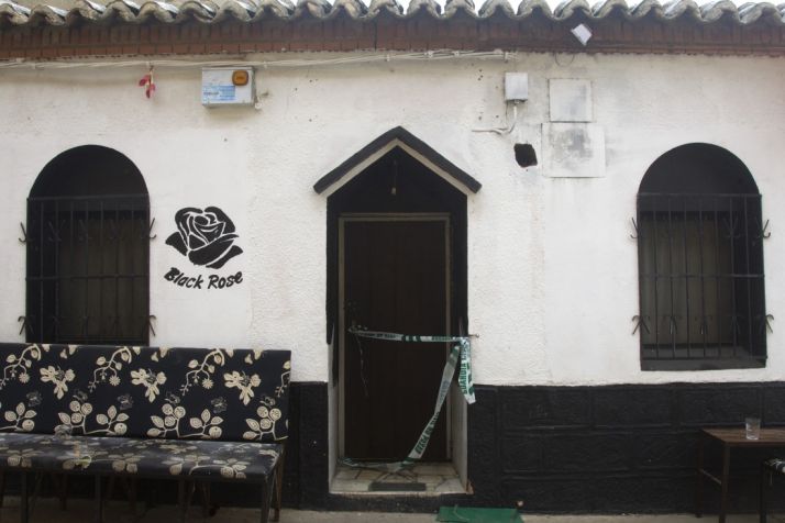 Puerta de la discoteca.